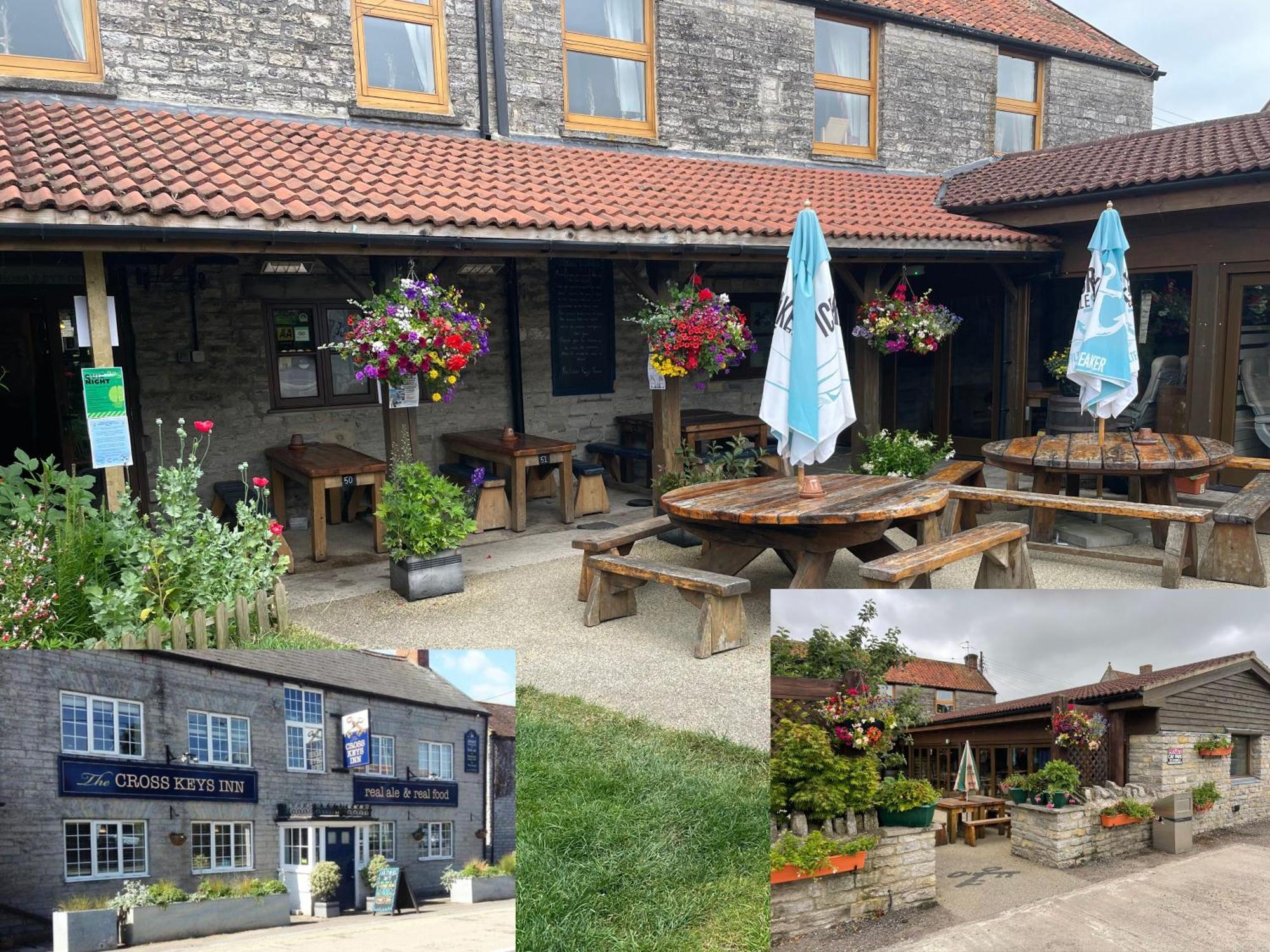 Cross Keys Inn Lydford-on-Fosse Bagian luar foto